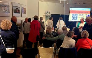 Verhalencafe Dalfsen bezoekers in de rij